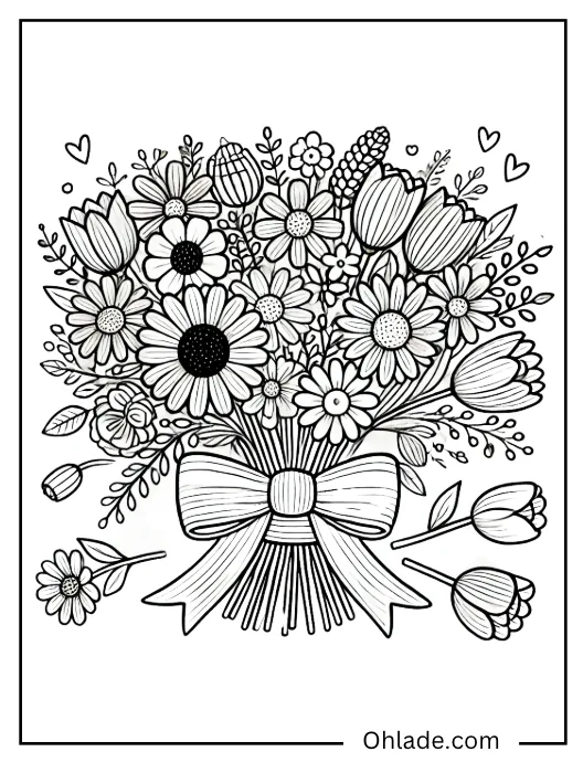 Mother's Day Coloring Page
